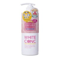 Sữa tắm dưỡng trắng da hương hoa WHITE CONC chai 600ml